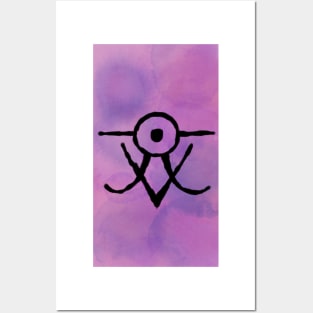 I Radiate positive energy symbol Posters and Art